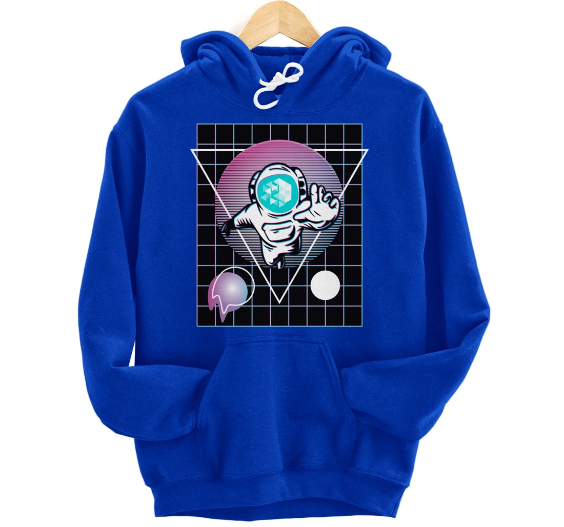 Iotex Crypto Astronaut Outer Space Pullover Hoodie