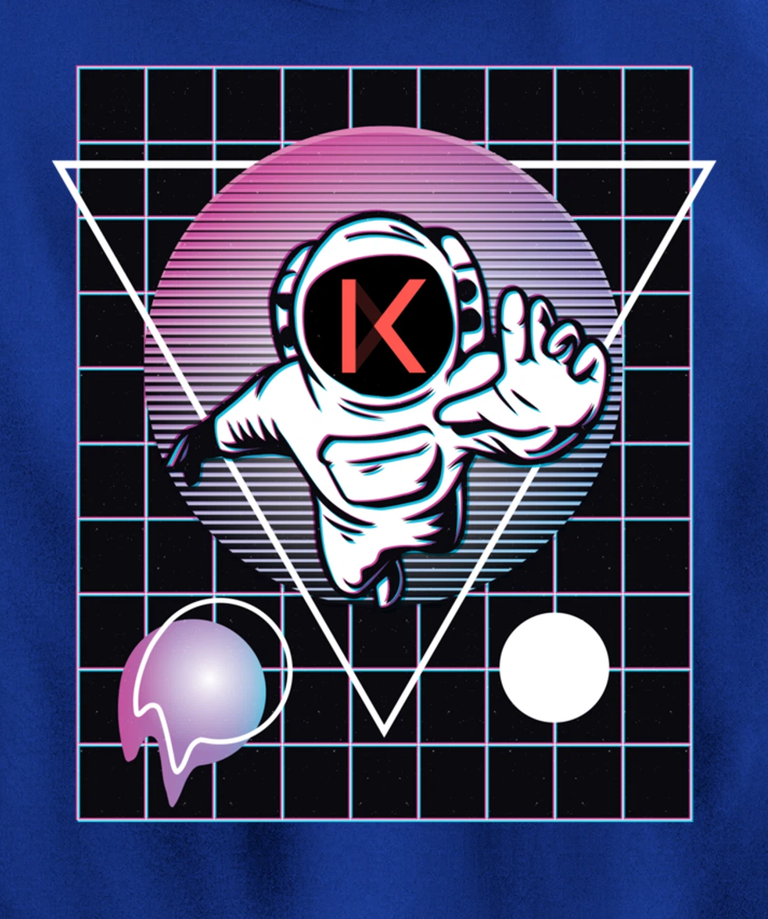 Kava Crypto Astronaut Outer Space Pullover Hoodie