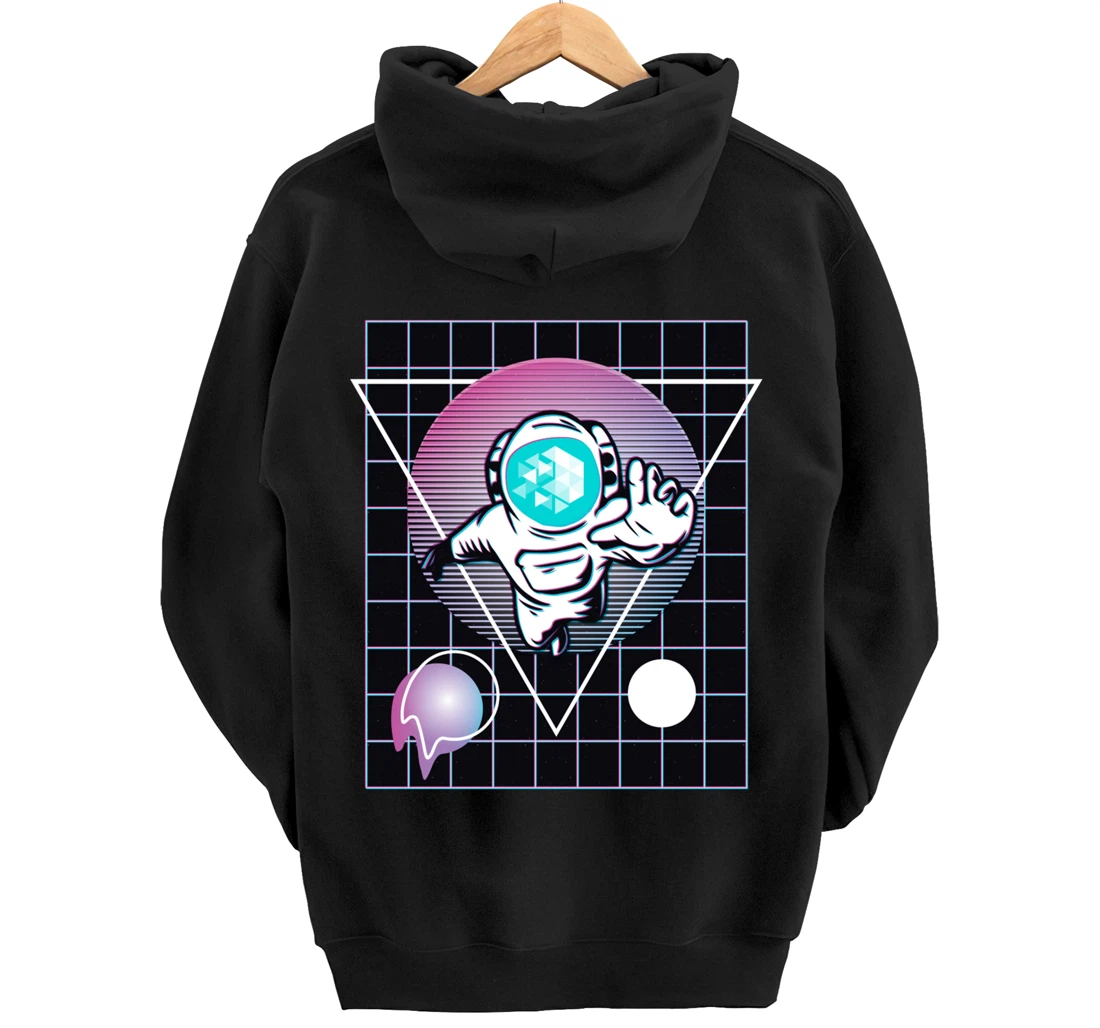 Iotex Crypto Astronaut Outer Space Pullover Hoodie