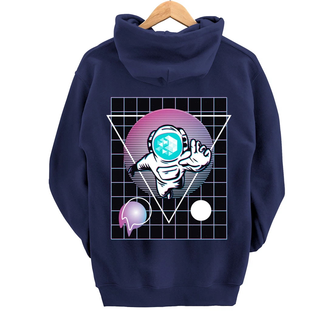 Iotex Crypto Astronaut Outer Space Pullover Hoodie