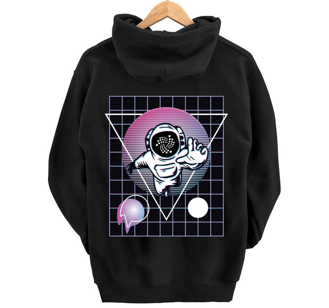 IOTA Crypto Astronaut Outer Space Pullover Hoodie