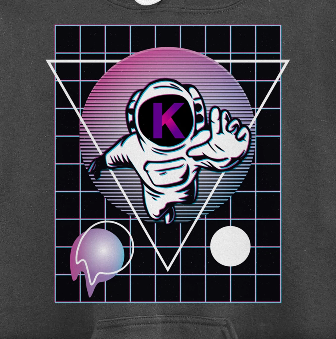 Kadena Crypto Astronaut Outer Space Pullover Hoodie