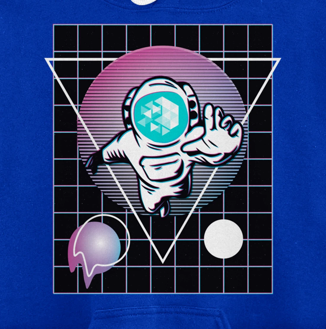 Iotex Crypto Astronaut Outer Space Pullover Hoodie