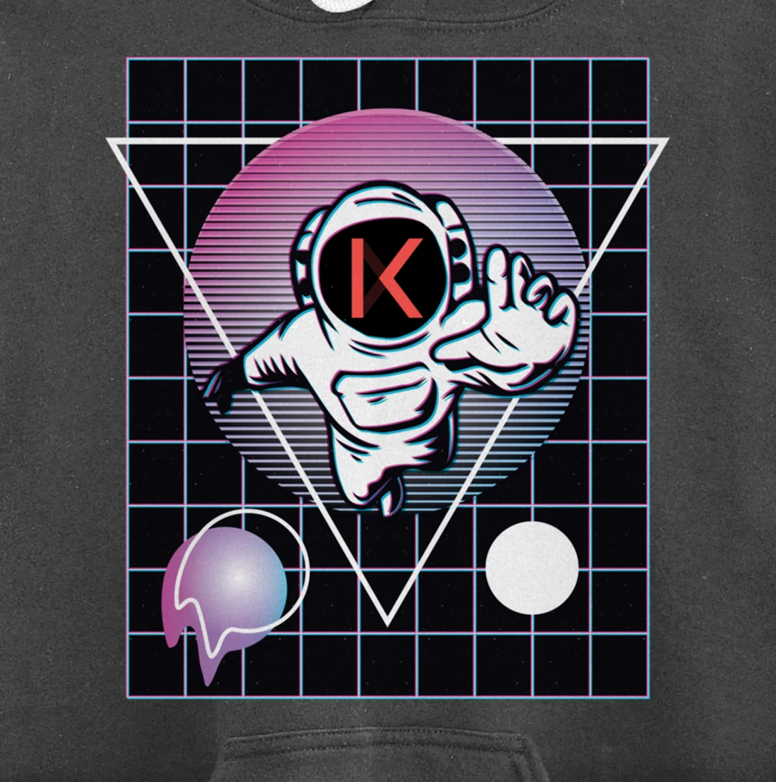Kava Crypto Astronaut Outer Space Pullover Hoodie