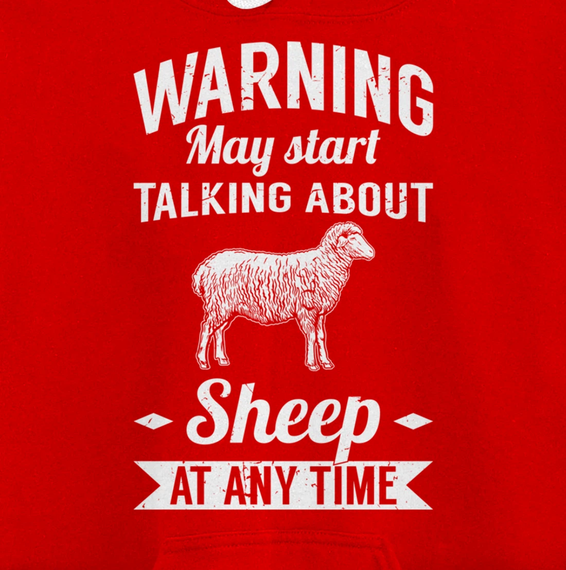Farm Animals May Start Talking About Sheep Pullover Hoodie