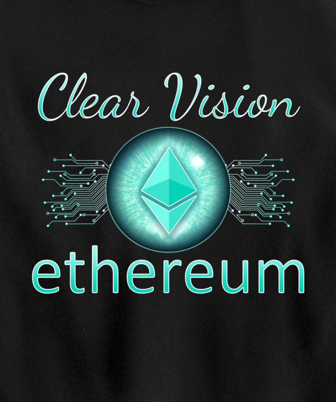 Ethereum Shirt Crypto Shirts for Men Women Crypto Shirt ETH Pullover Hoodie