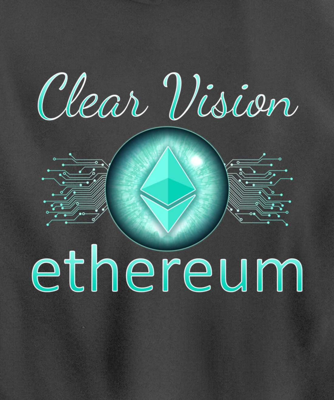 Ethereum Shirt Crypto Shirts for Men Women Crypto Shirt ETH Pullover Hoodie