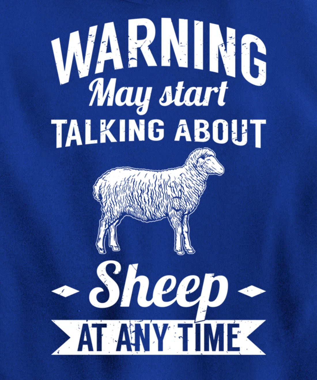 Farm Animals May Start Talking About Sheep Pullover Hoodie