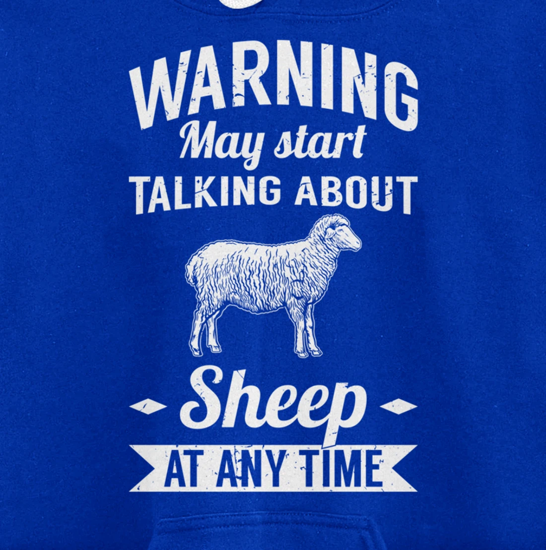 Farm Animals May Start Talking About Sheep Pullover Hoodie