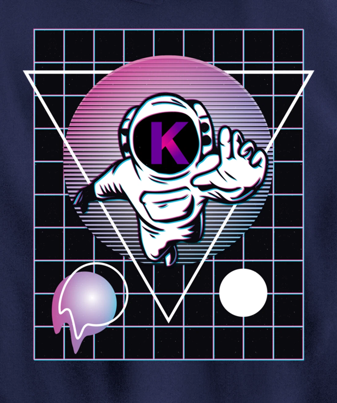 Kadena Crypto Astronaut Outer Space Pullover Hoodie