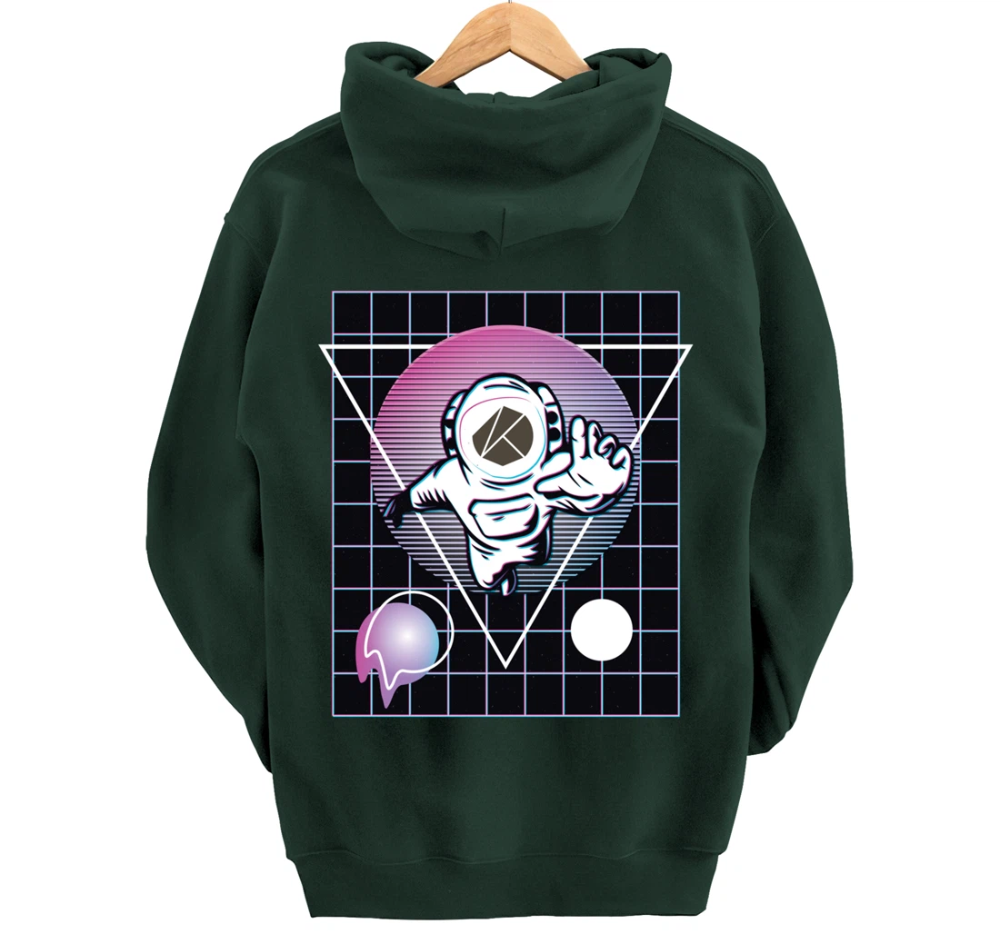 Klaytn Crypto Astronaut Outer Space Pullover Hoodie