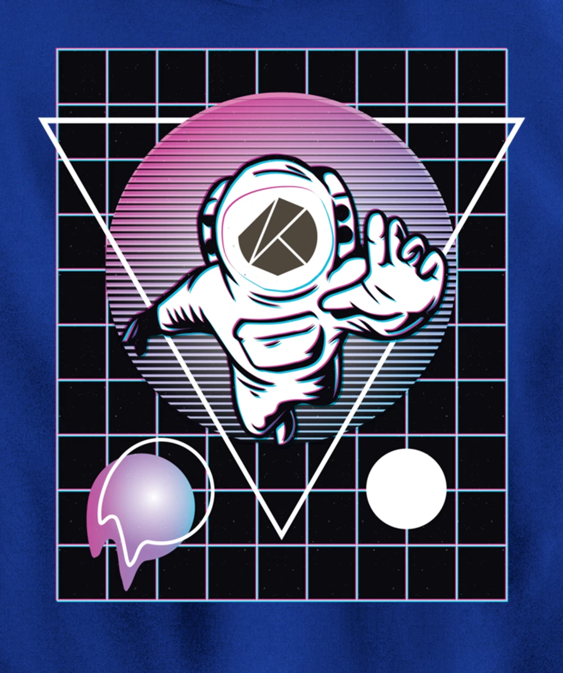 Klaytn Crypto Astronaut Outer Space Pullover Hoodie