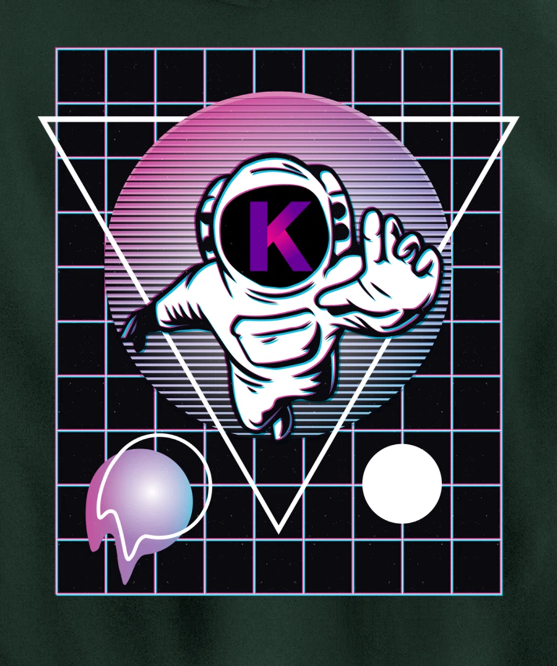 Kadena Crypto Astronaut Outer Space Pullover Hoodie