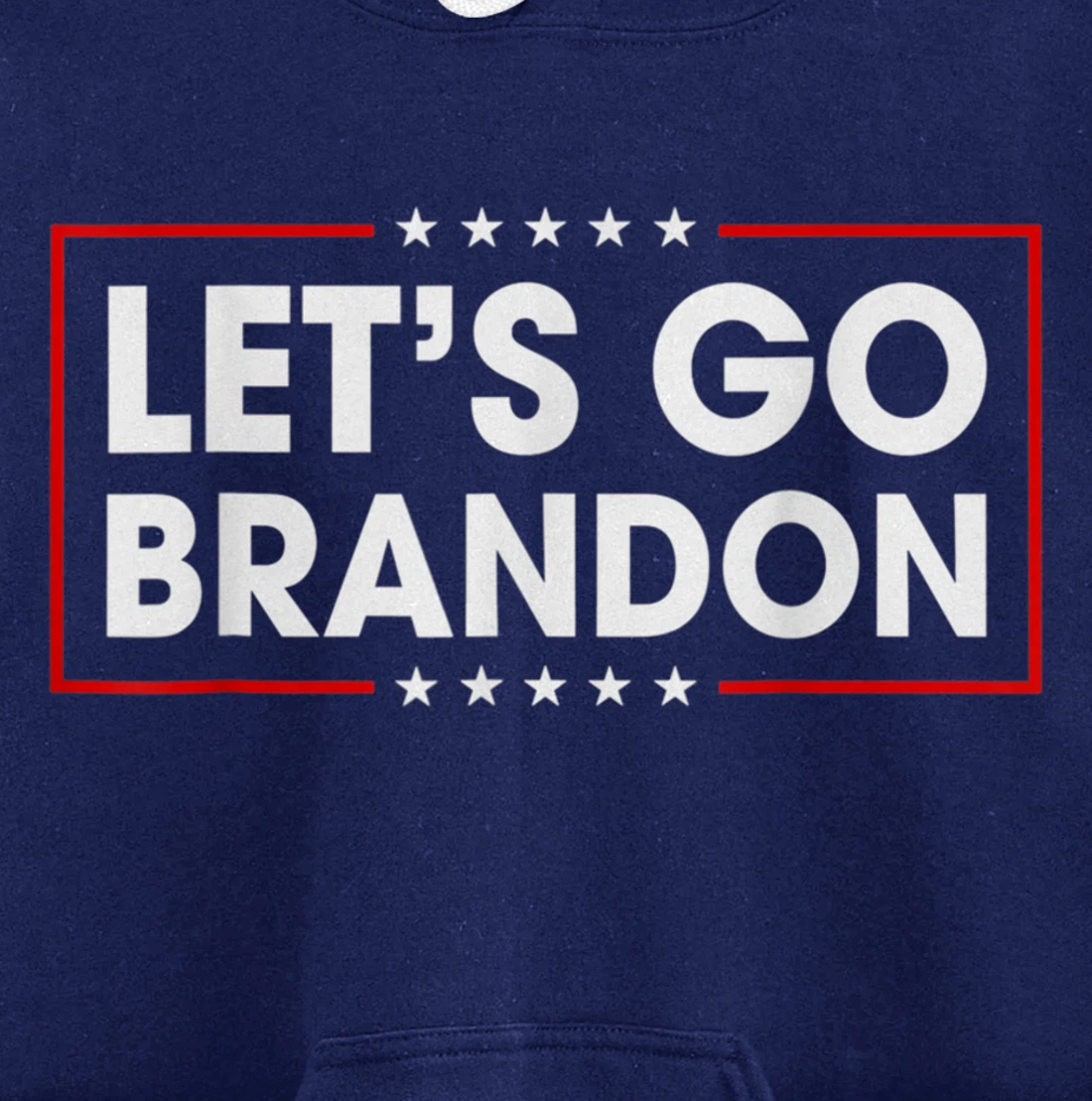 Let's Go Branson Brandon Conservative US Flag Pullover Hoodie