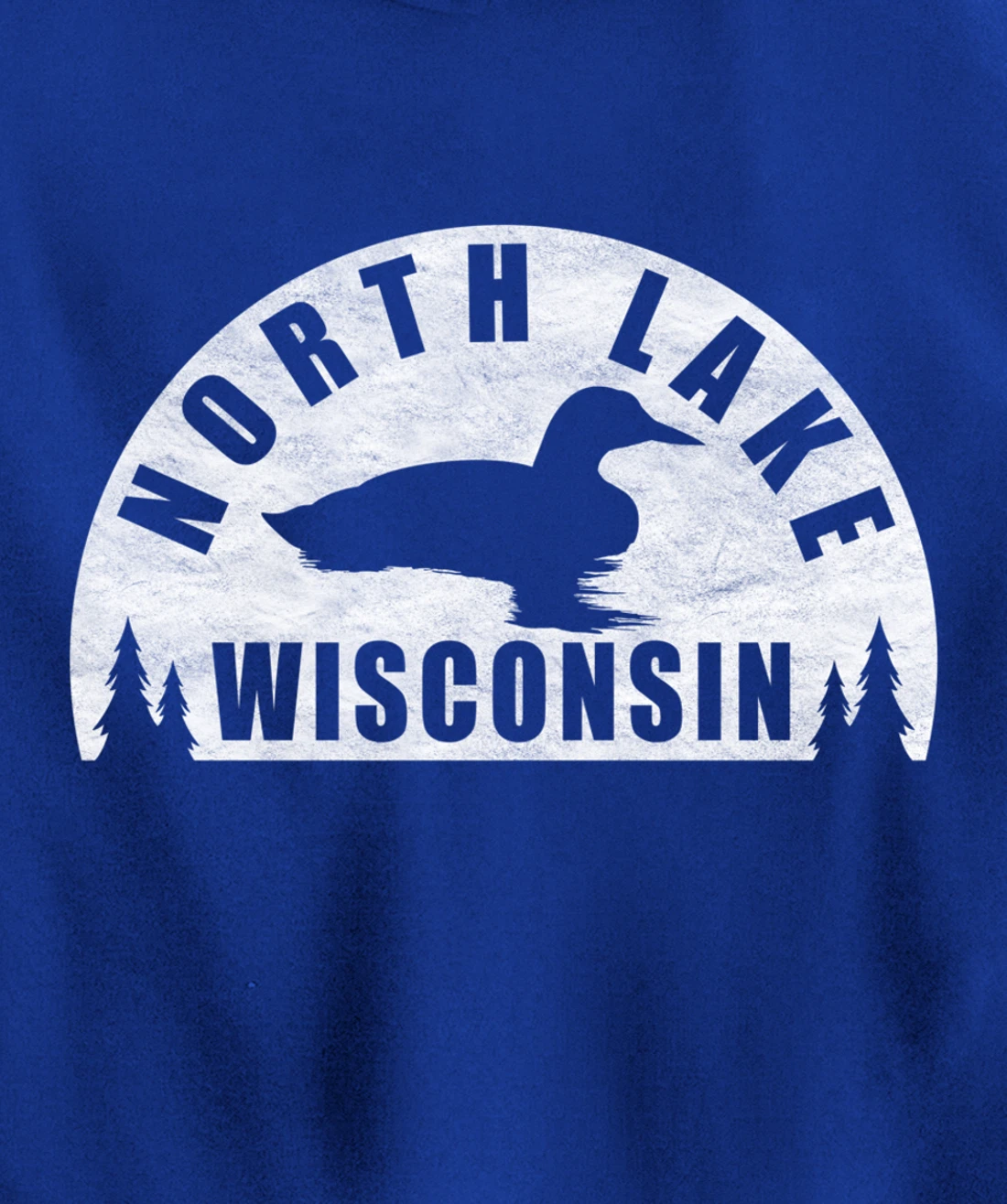 North Lake Northern Wisconsin Loon Pullover Hoodie