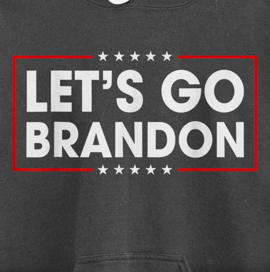 Let's Go Branson Brandon Conservative US Flag Pullover Hoodie