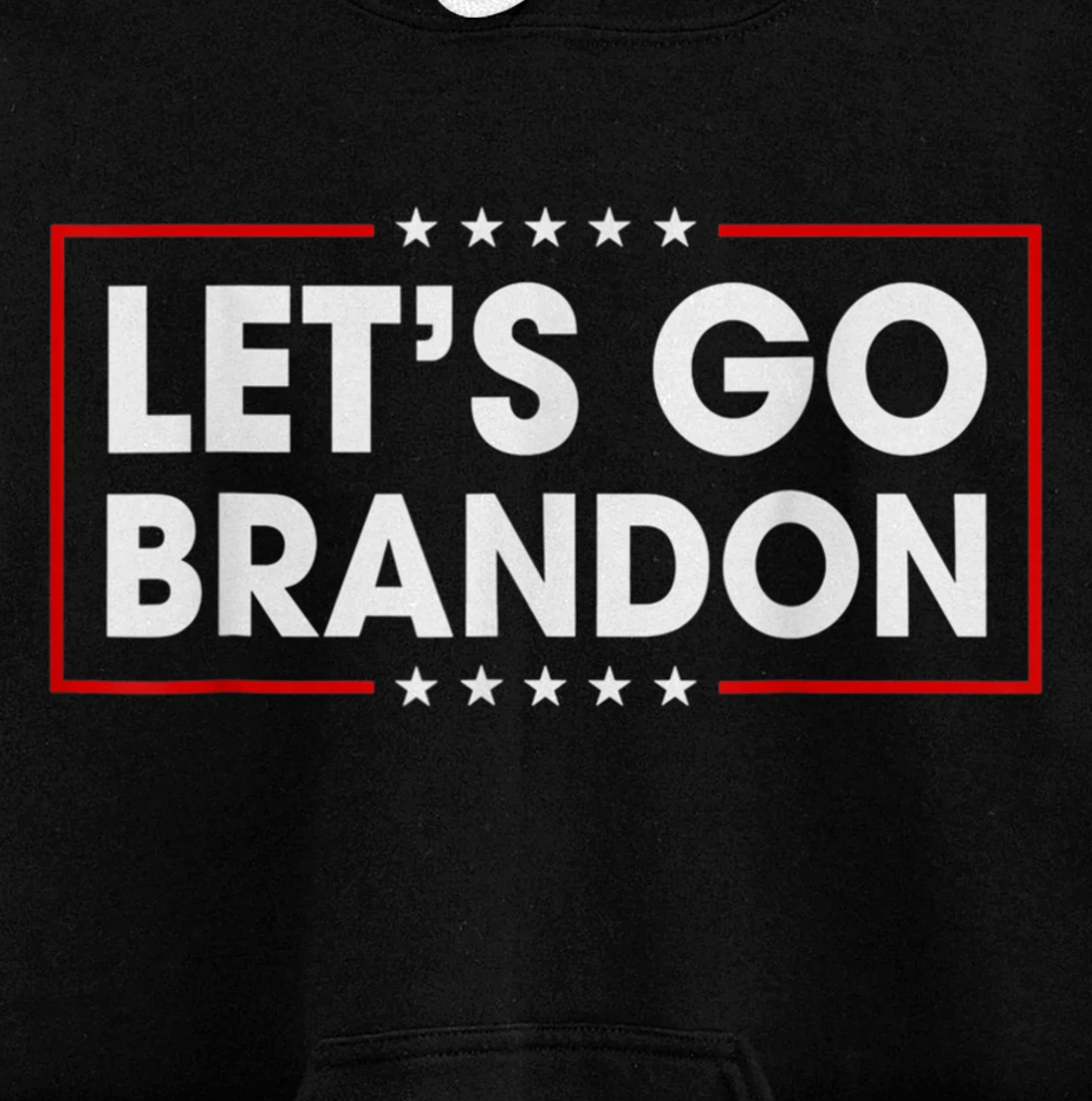 Let's Go Branson Brandon Conservative US Flag Pullover Hoodie