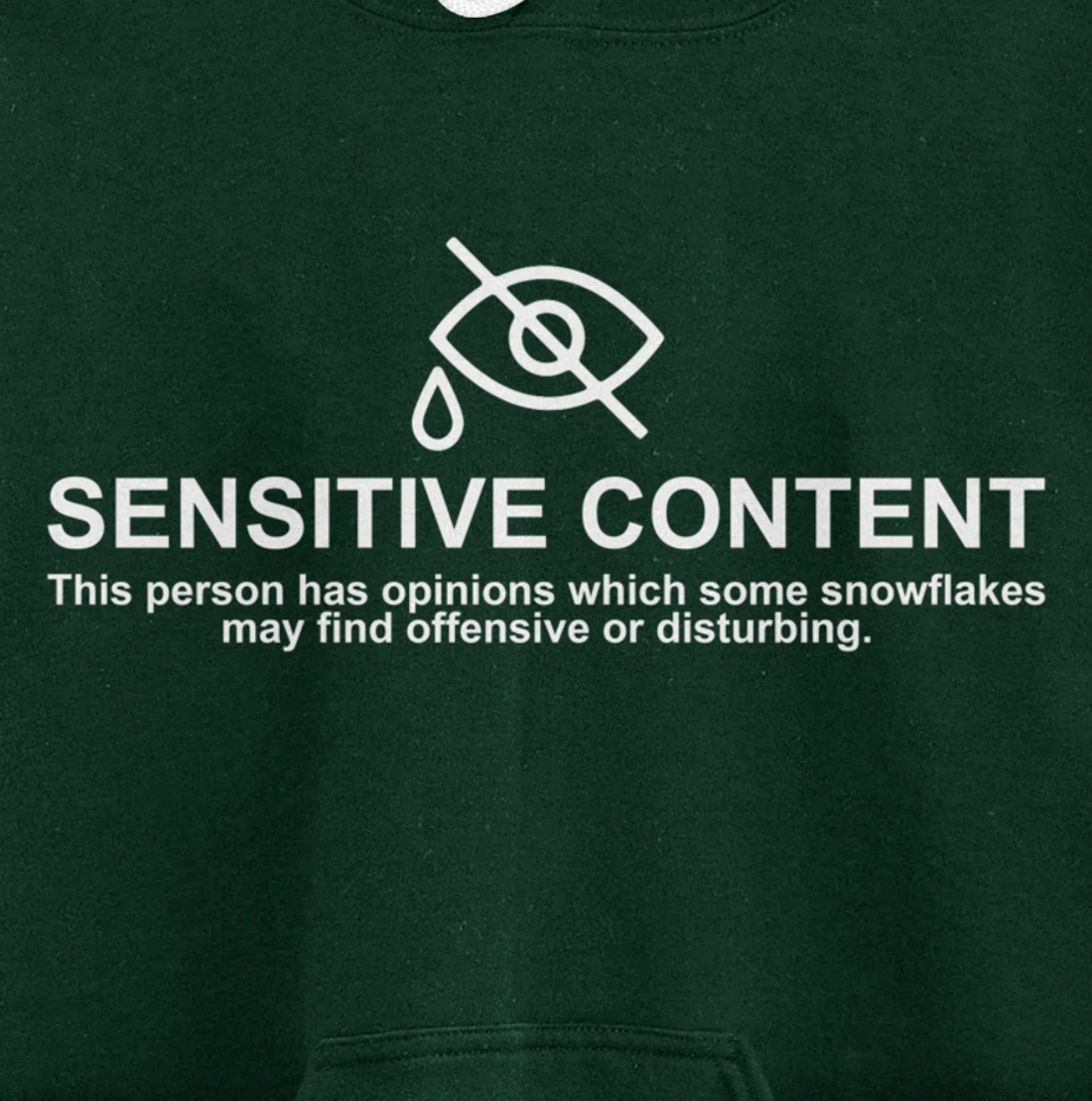 Sensitive Content This Person Has Opinions Which Some Shirt Pullover Hoodie