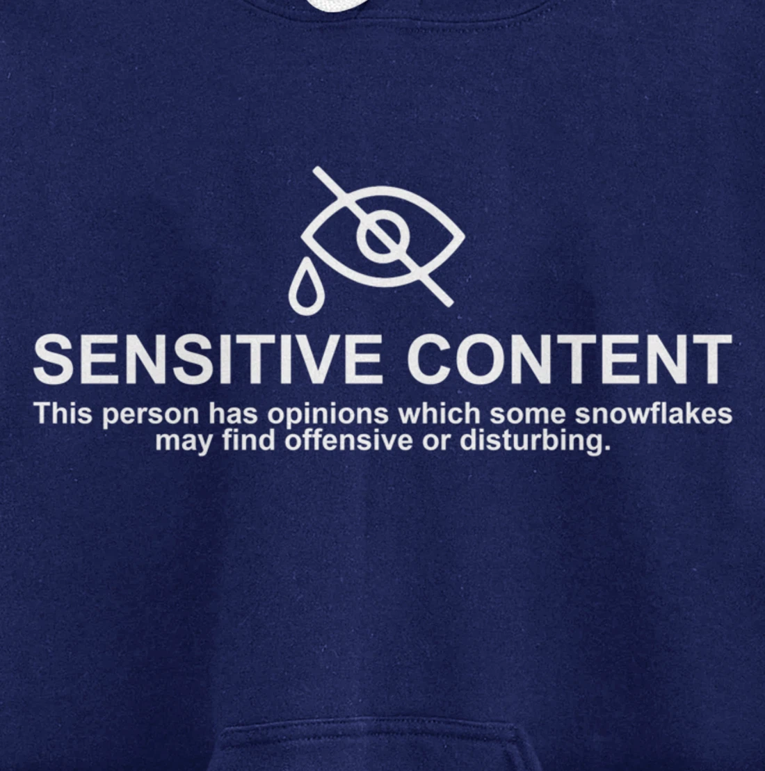 Sensitive Content This Person Has Opinions Which Some Shirt Pullover Hoodie