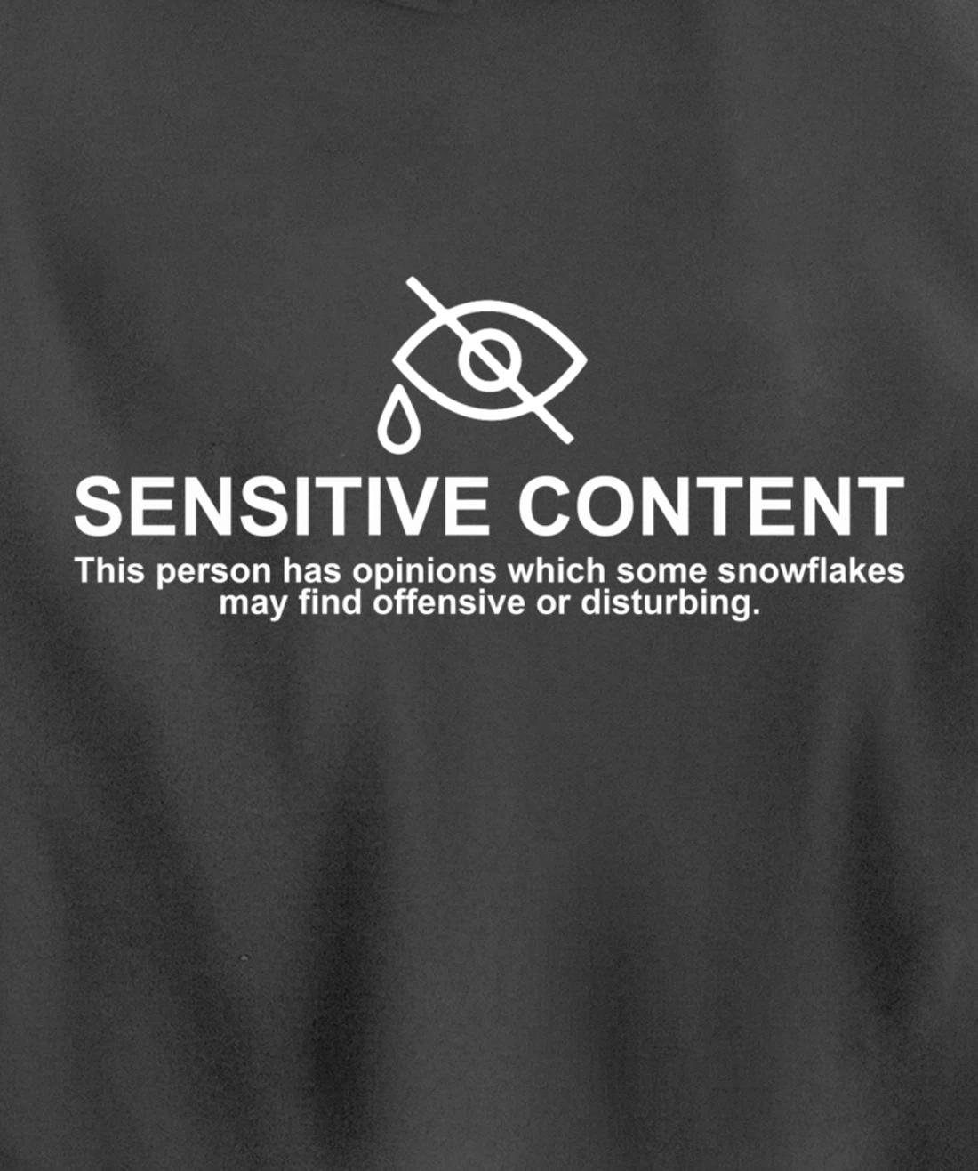 Sensitive Content This Person Has Opinions Which Some Shirt Pullover Hoodie