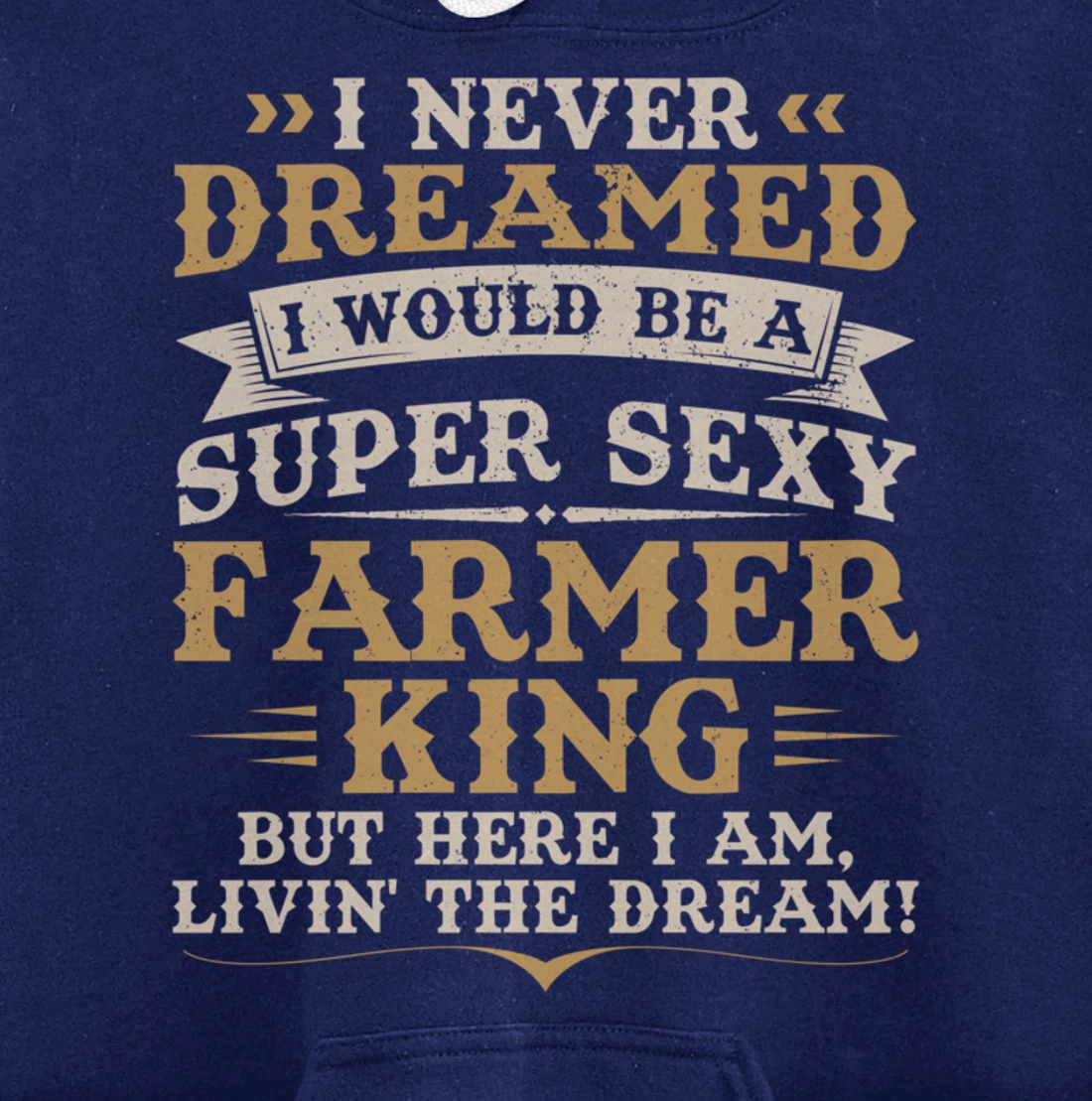 Funny Farming Lover Graphic for Men Farmer Pullover Hoodie