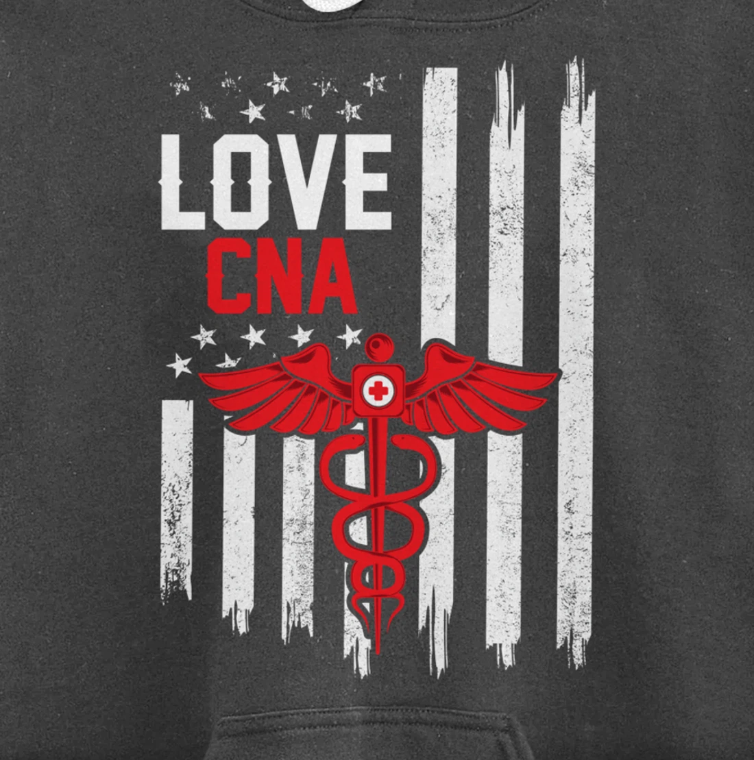 Frontline Medical Medic Workers Love CNA Women Men Pullover Hoodie