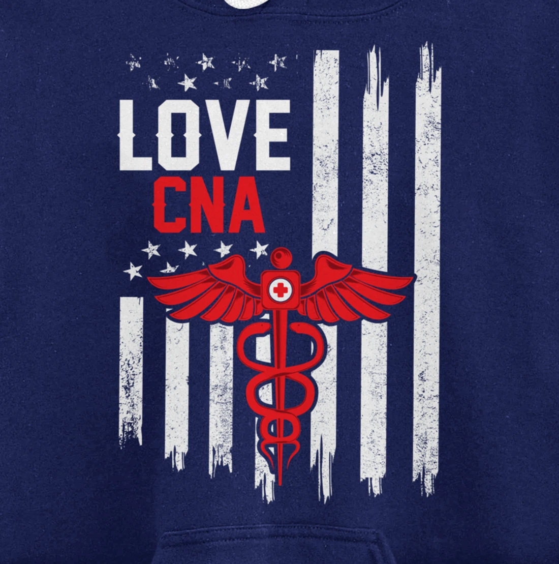 Frontline Medical Medic Workers Love CNA Women Men Pullover Hoodie