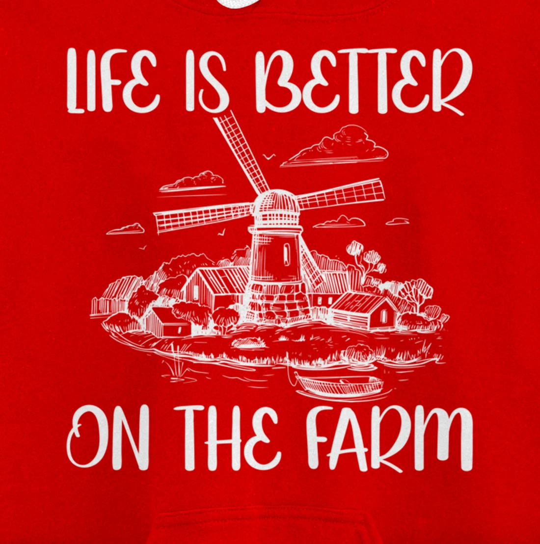 Funny Farm Lover Graphic for Women and Men Farmer Pullover Hoodie