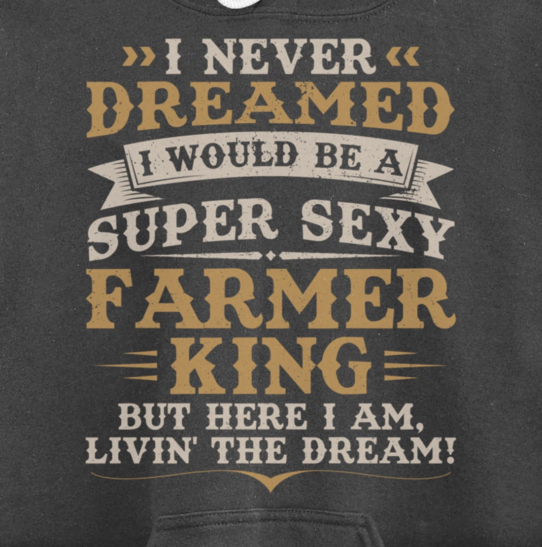 Funny Farming Lover Graphic for Men Farmer Pullover Hoodie