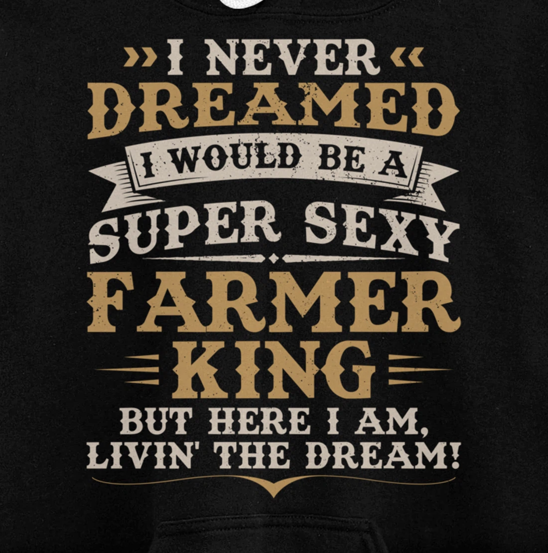 Funny Farming Lover Graphic for Men Farmer Pullover Hoodie