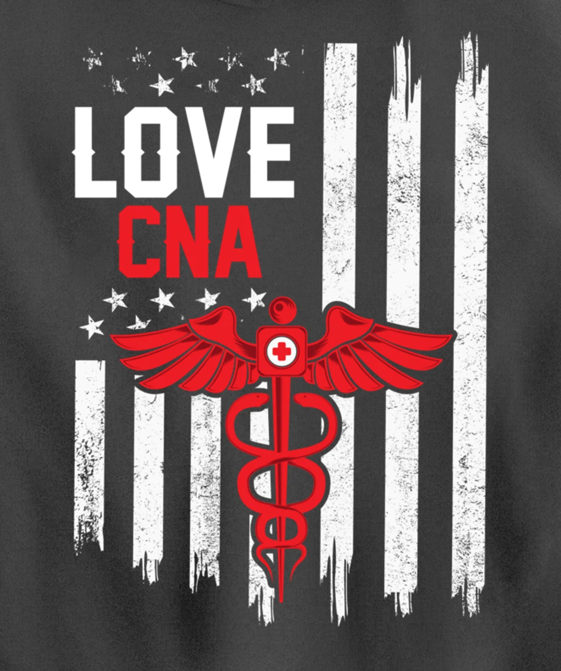 Frontline Medical Medic Workers Love CNA Women Men Pullover Hoodie
