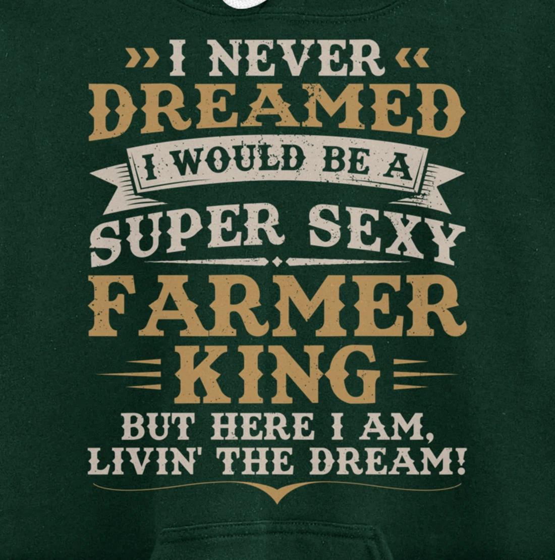 Funny Farming Lover Graphic for Men Farmer Pullover Hoodie