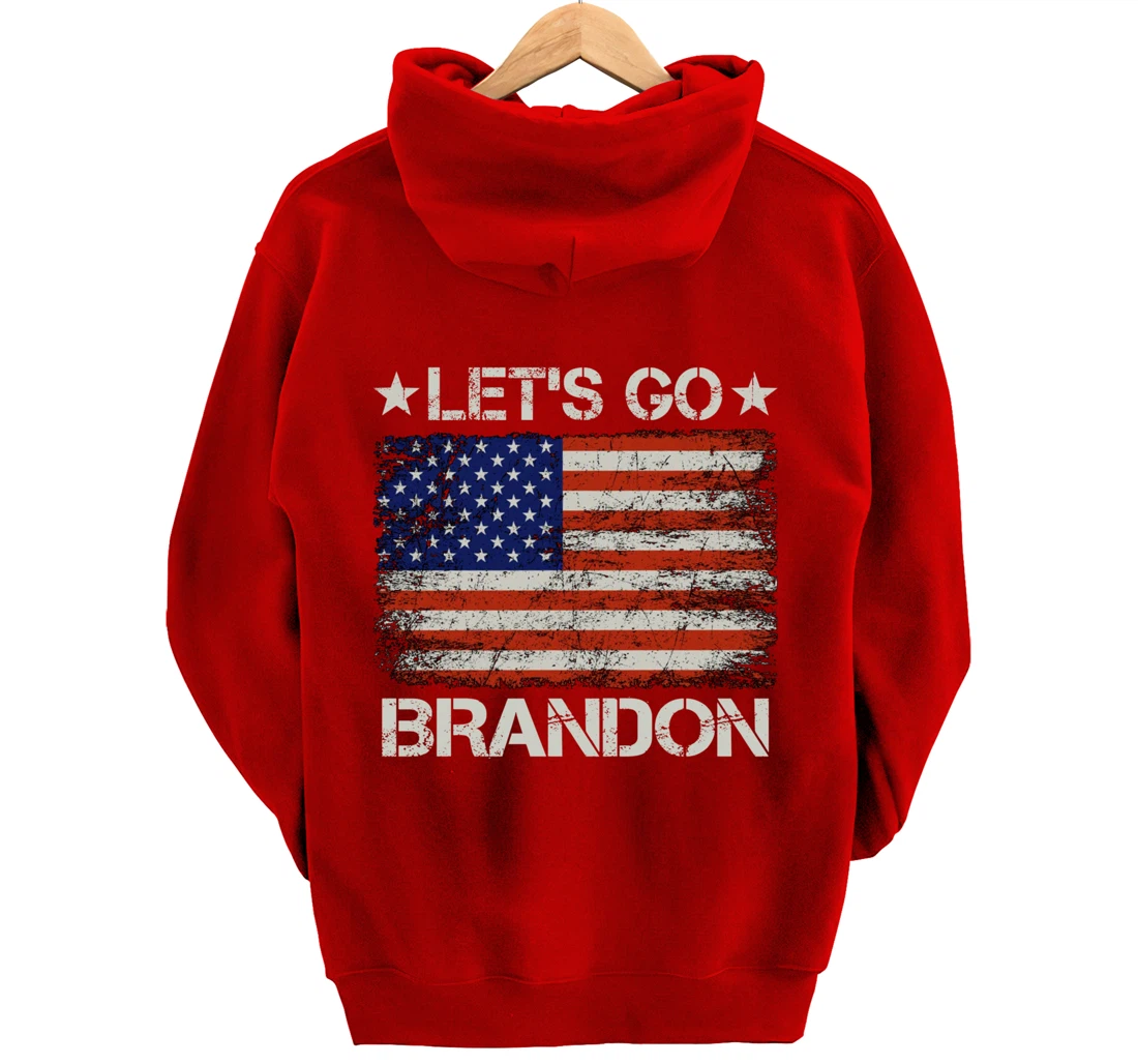 Let's Go Branson Brandon Conservative Anti Liberal Pullover Hoodie