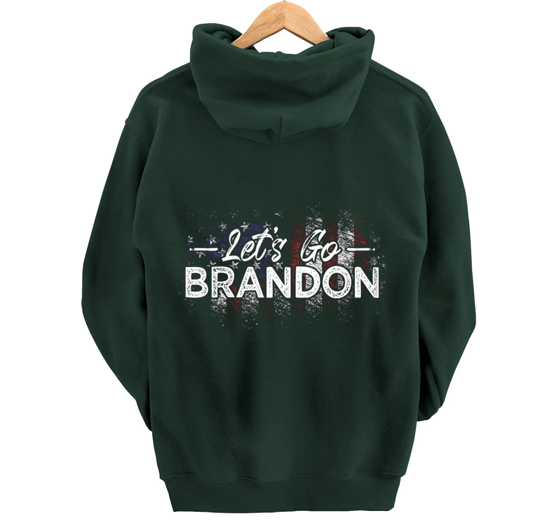 Let's Go Branson Brandon Conservative Anti Liberal Pullover Hoodie