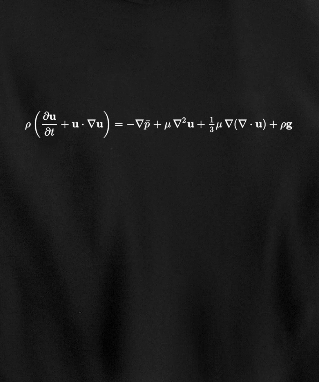 Navier Stokes equation, fluid dynamics fundamentals Pullover Hoodie