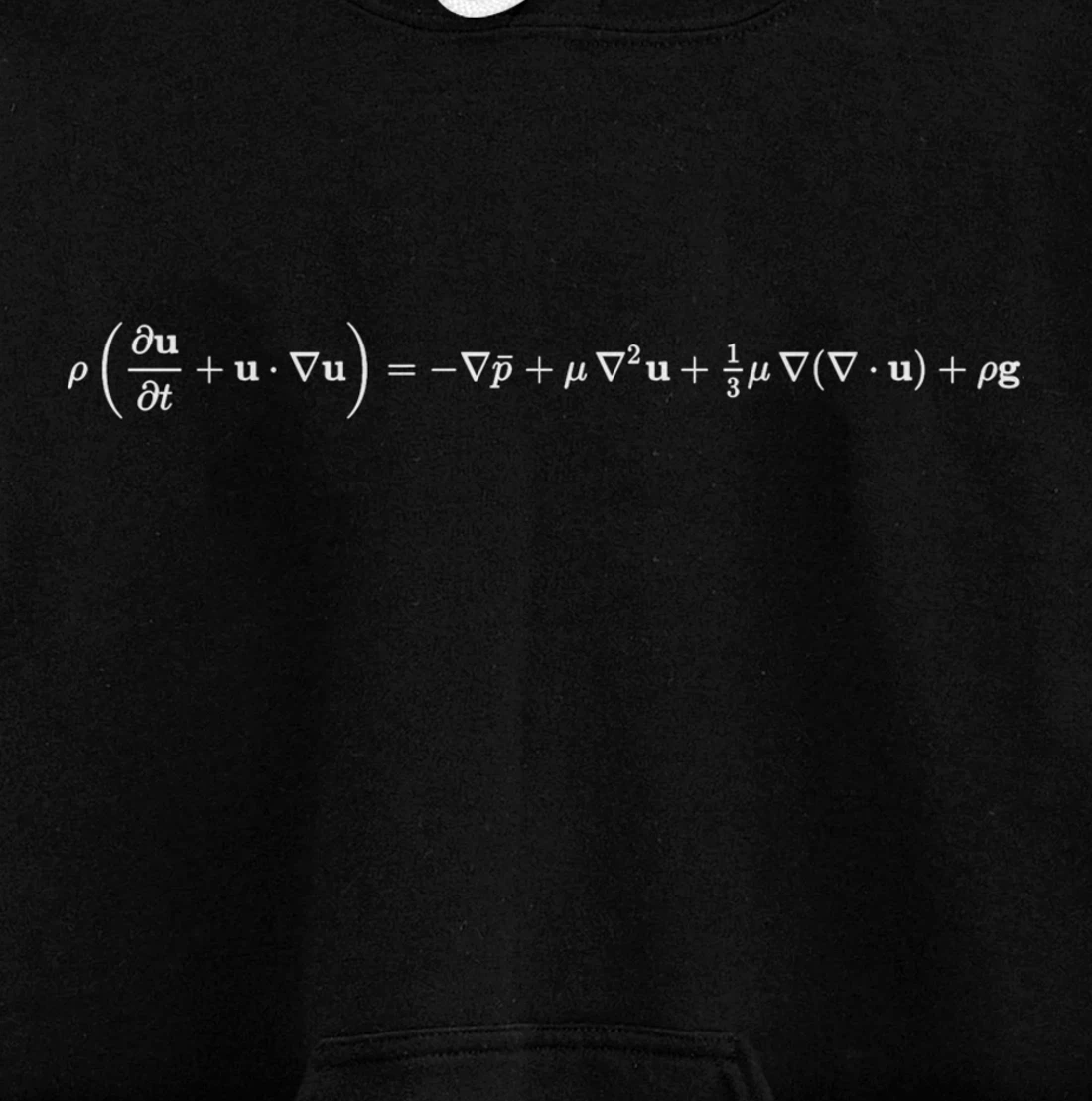 Navier Stokes equation, fluid dynamics fundamentals Pullover Hoodie