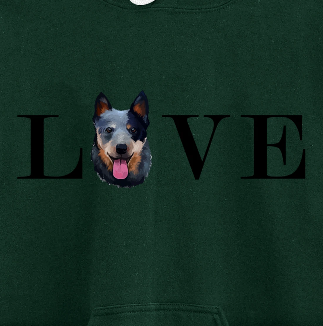 Australian Cattle Dog Lover, Blue Heeler Lover, Herding Dog Pullover Hoodie