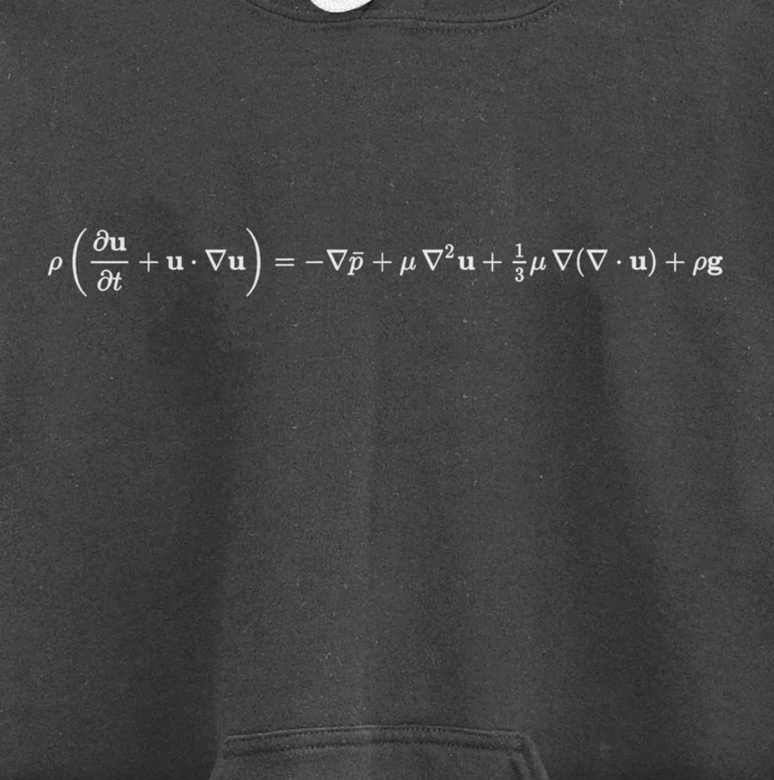 Navier Stokes equation, fluid dynamics fundamentals Pullover Hoodie