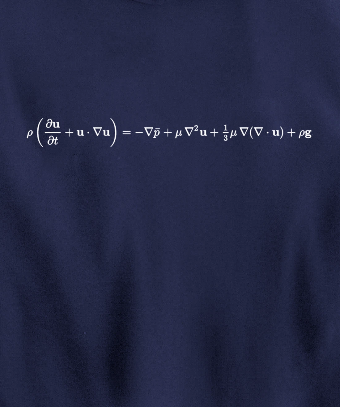 Navier Stokes equation, fluid dynamics fundamentals Pullover Hoodie