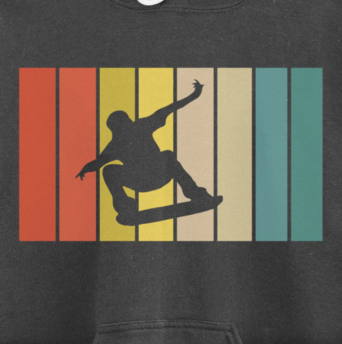 " Retro Snowboarding Gift - Vintage Snowboard Snowboarder" Pullover Hoodie