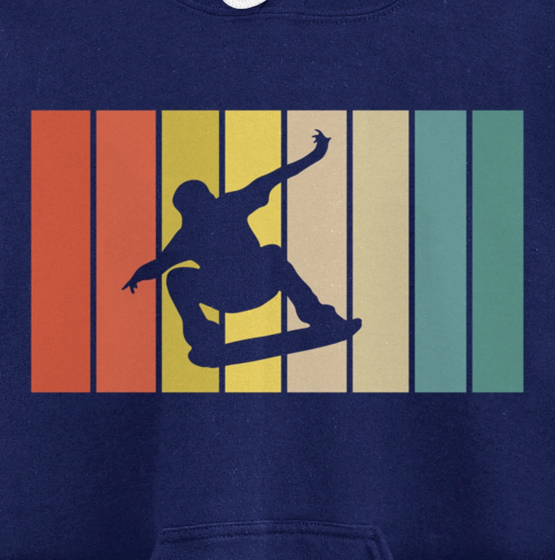 " Retro Snowboarding Gift - Vintage Snowboard Snowboarder" Pullover Hoodie