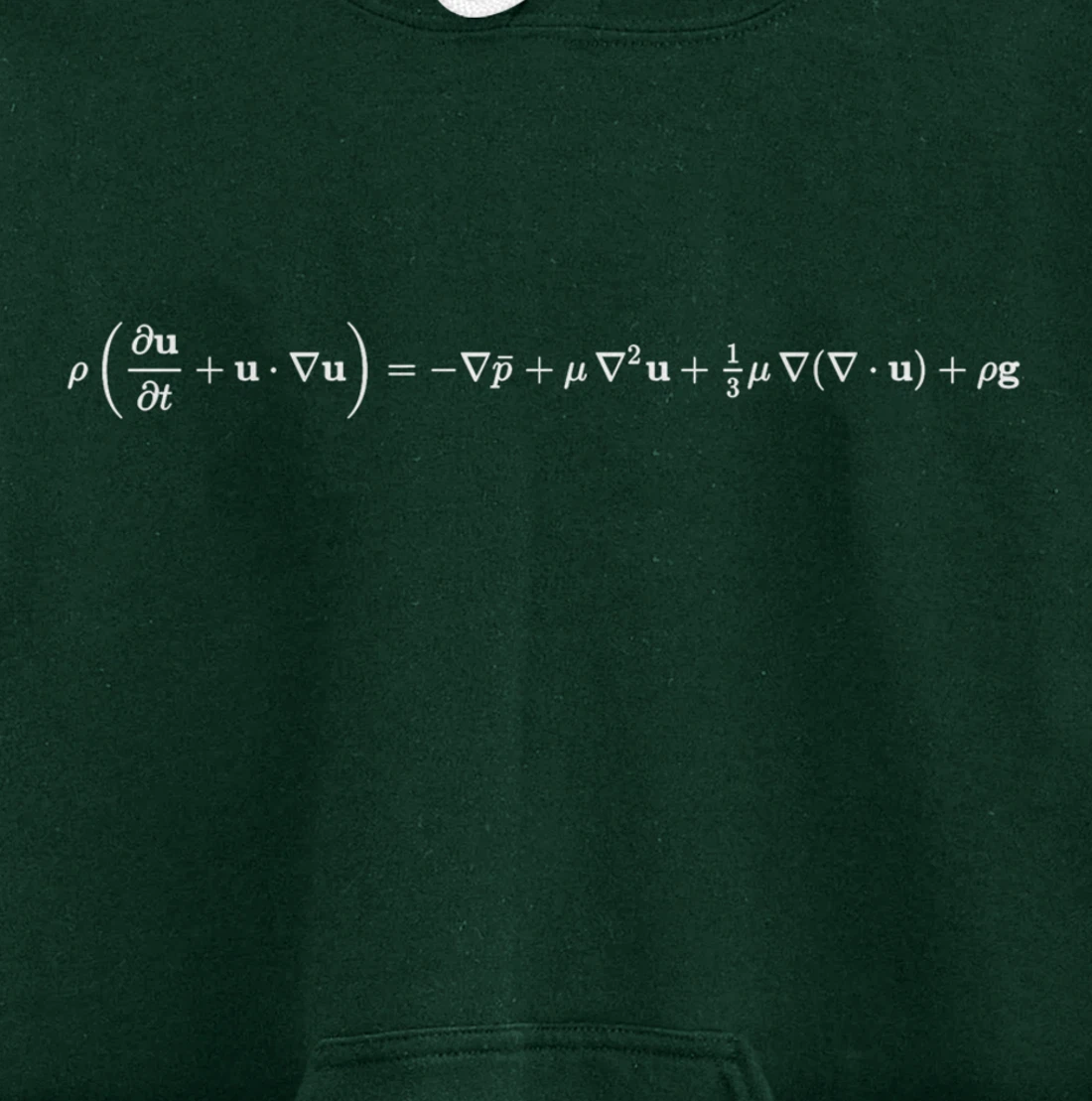 Navier Stokes equation, fluid dynamics fundamentals Pullover Hoodie