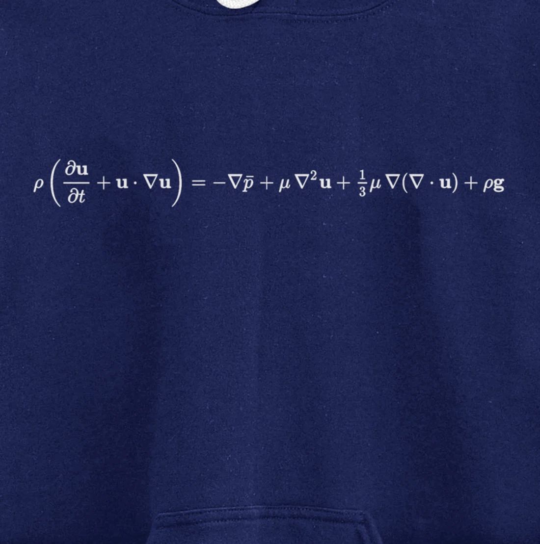 Navier Stokes equation, fluid dynamics fundamentals Pullover Hoodie