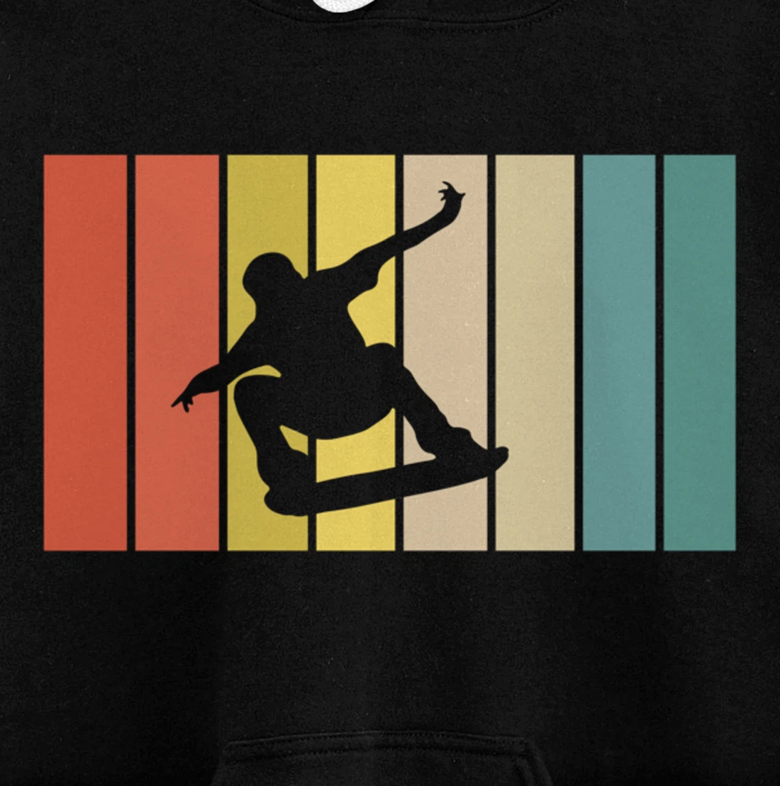 " Retro Snowboarding Gift - Vintage Snowboard Snowboarder" Pullover Hoodie