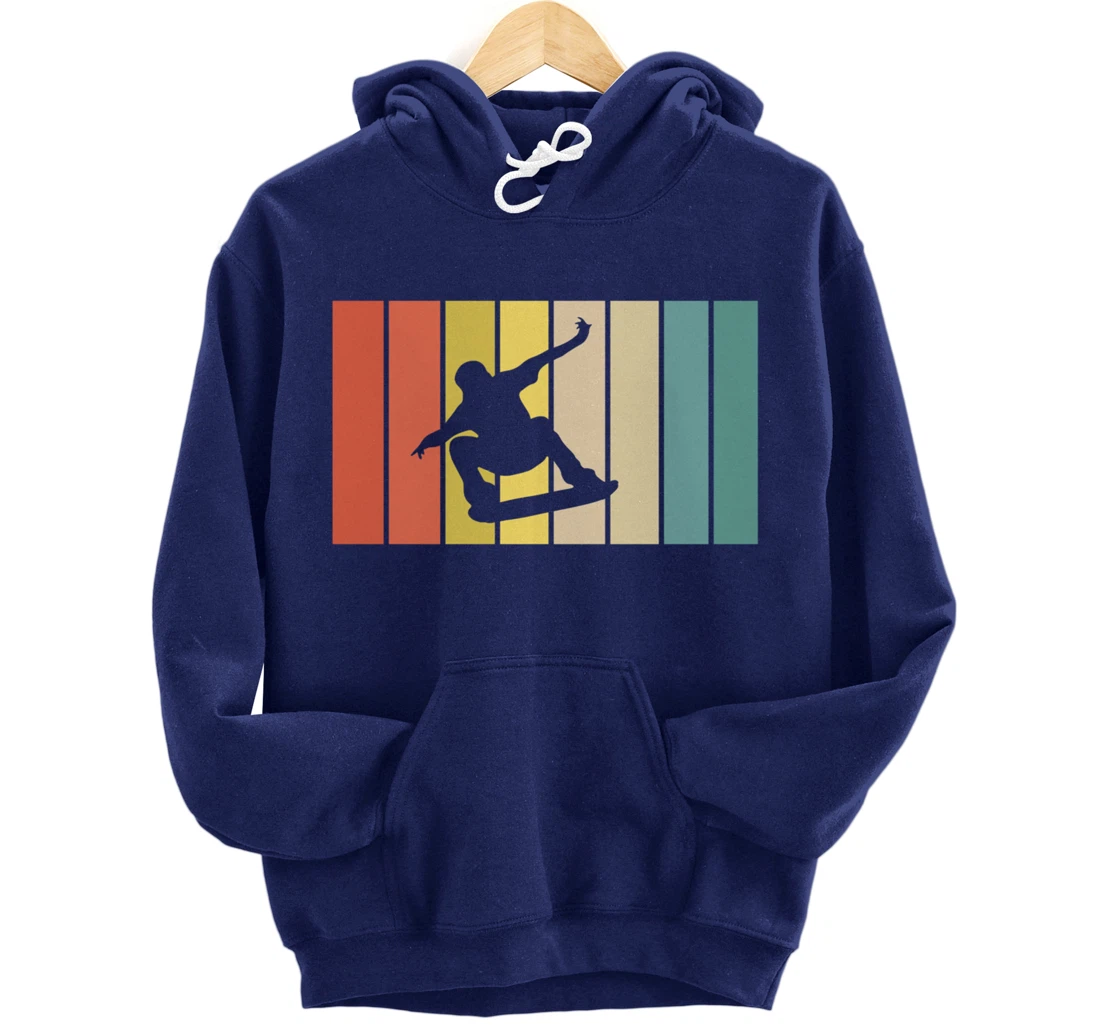 " Retro Snowboarding Gift - Vintage Snowboard Snowboarder" Pullover Hoodie