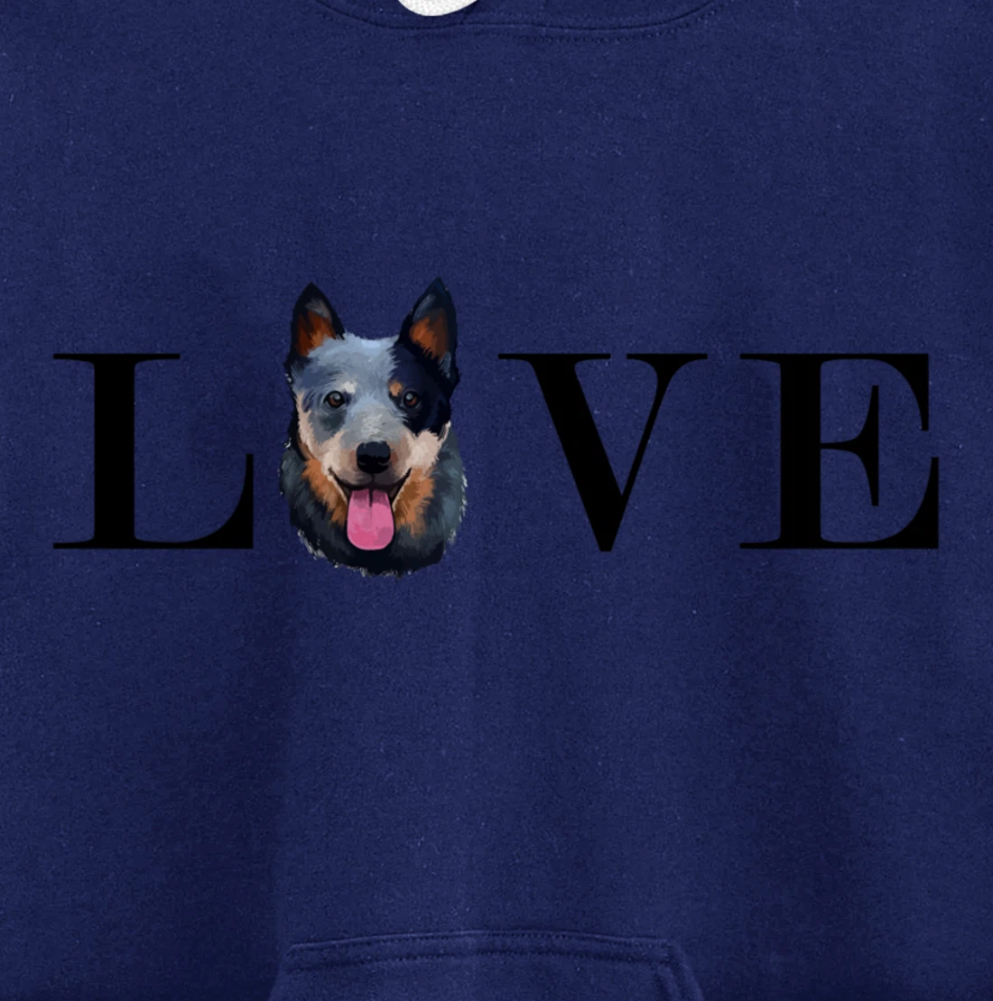 Australian Cattle Dog Lover, Blue Heeler Lover, Herding Dog Pullover Hoodie