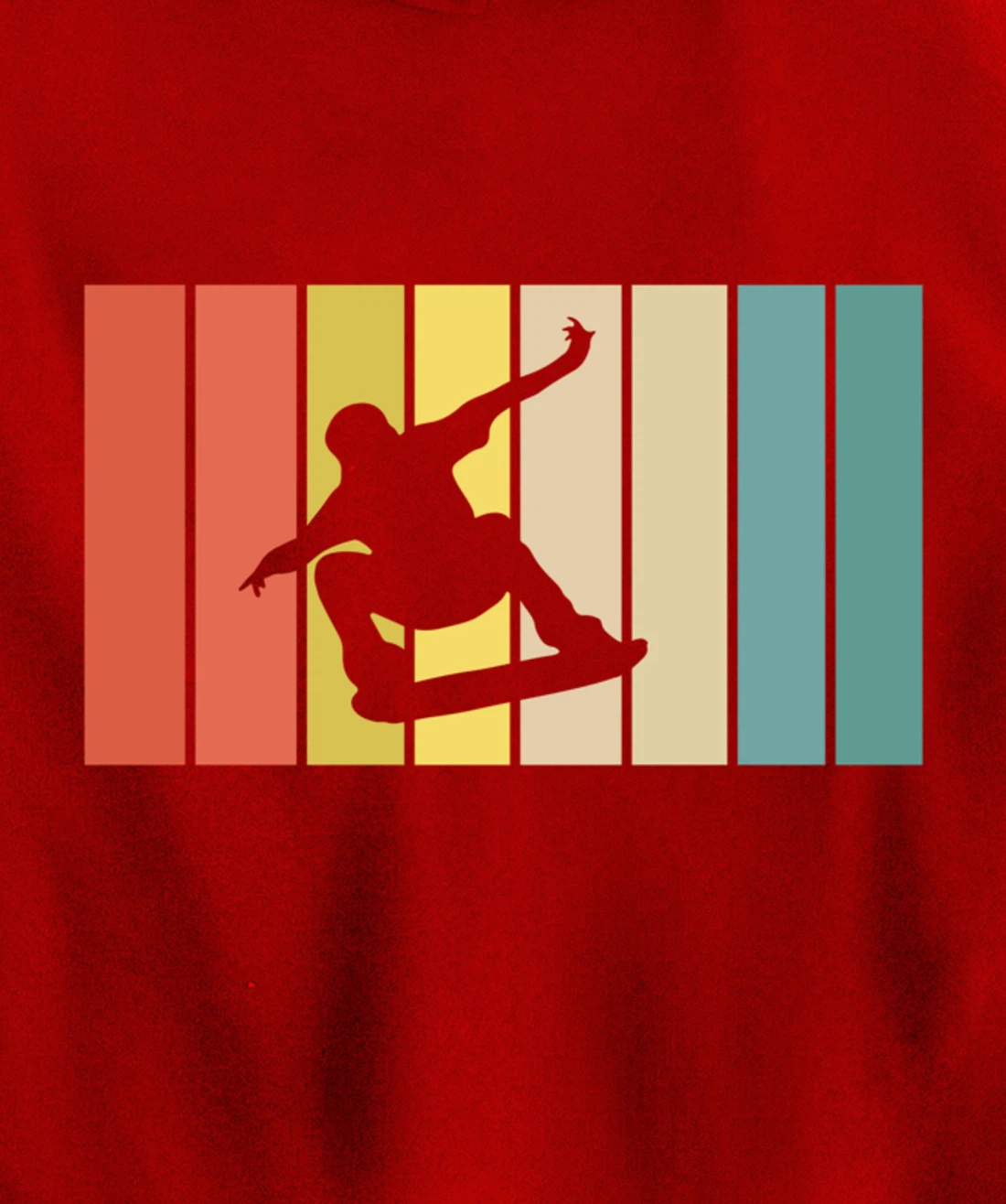 " Retro Snowboarding Gift - Vintage Snowboard Snowboarder" Pullover Hoodie