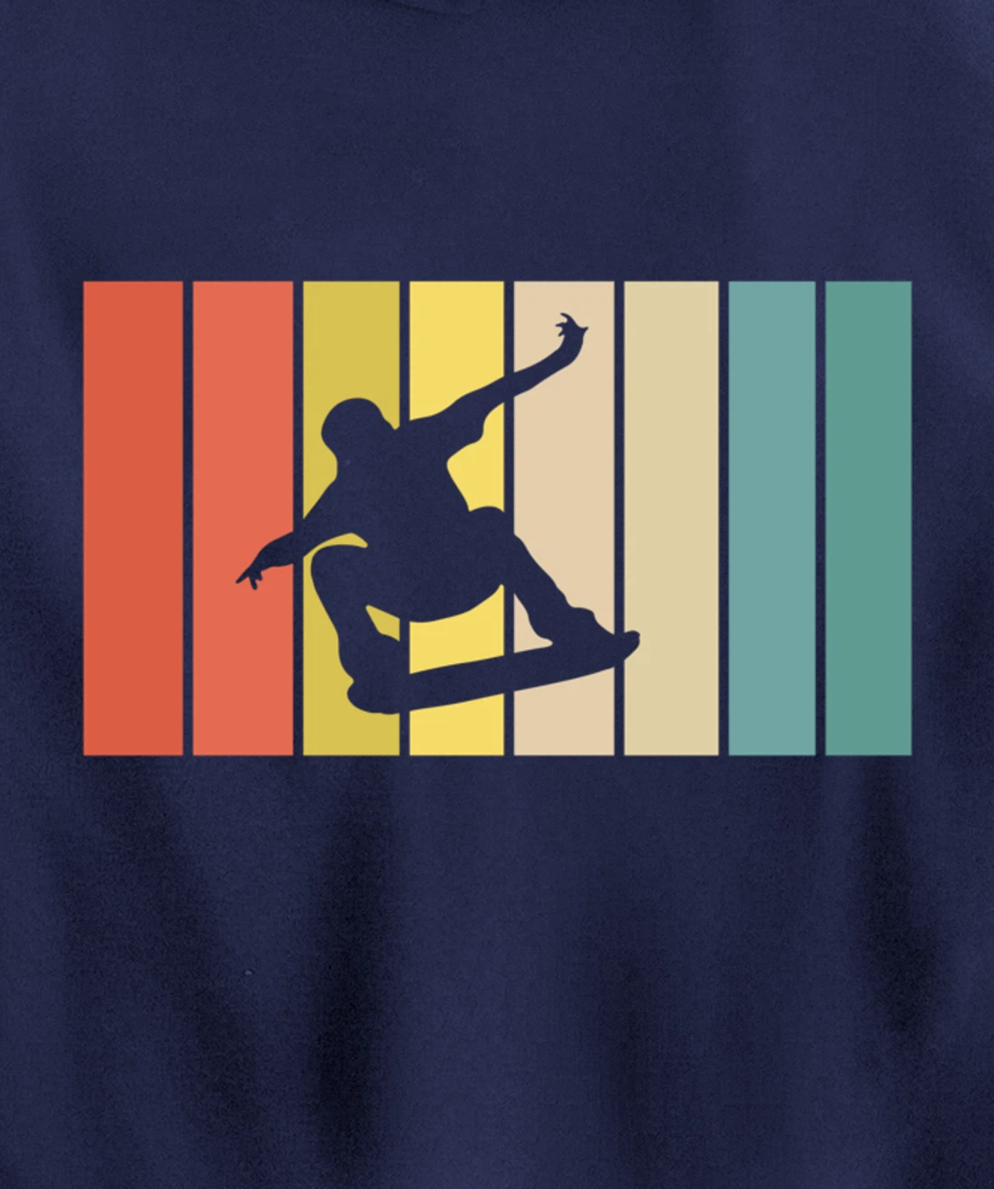 " Retro Snowboarding Gift - Vintage Snowboard Snowboarder" Pullover Hoodie