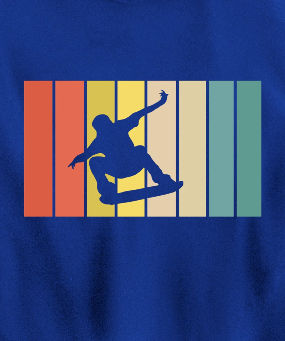 " Retro Snowboarding Gift - Vintage Snowboard Snowboarder" Pullover Hoodie