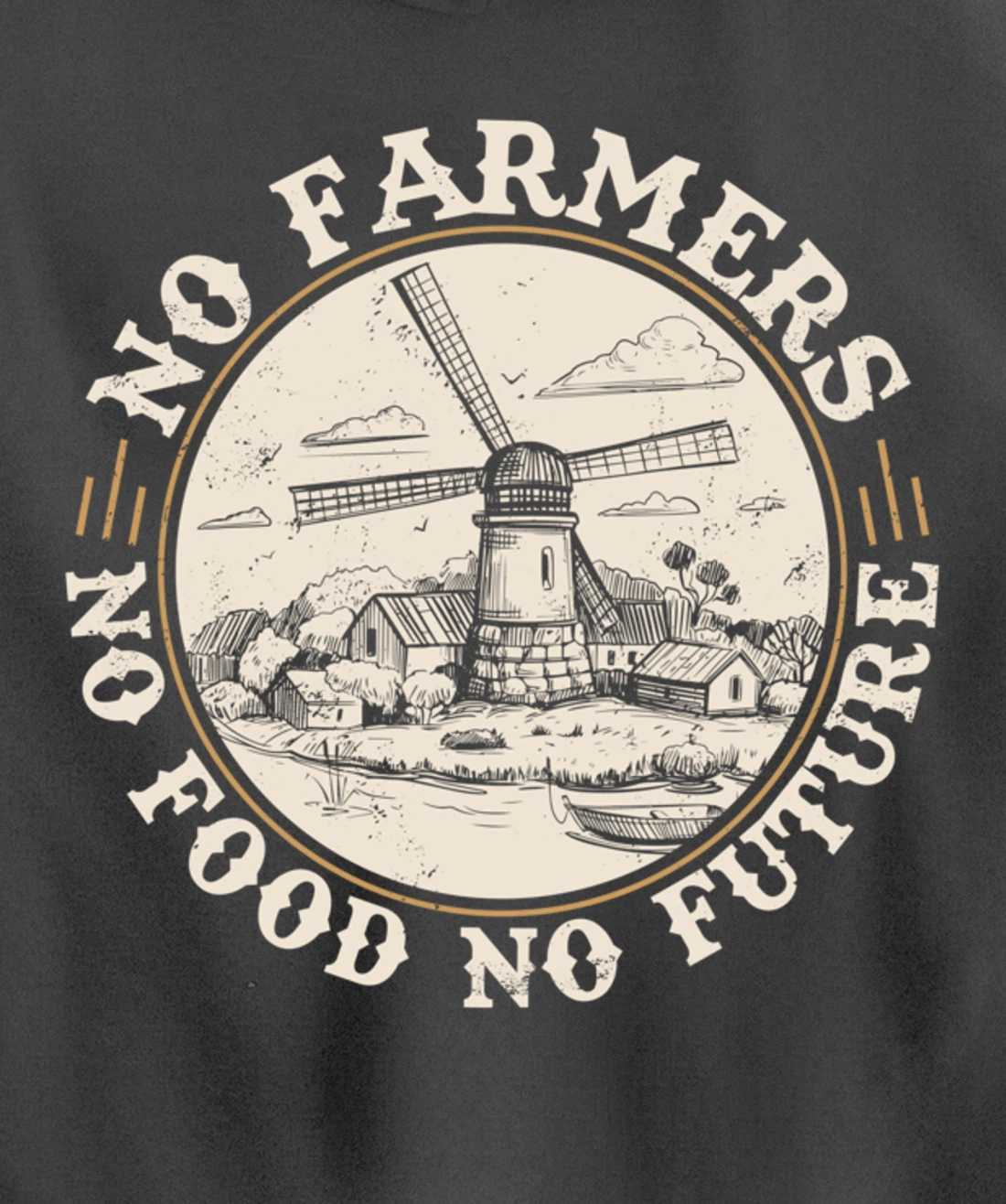 Funny Farm Lover Graphic for Women and Men Farmer Pullover Hoodie